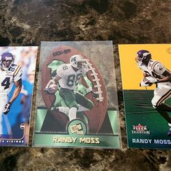 Randy Moss
Football wide receiver Collectible Cards