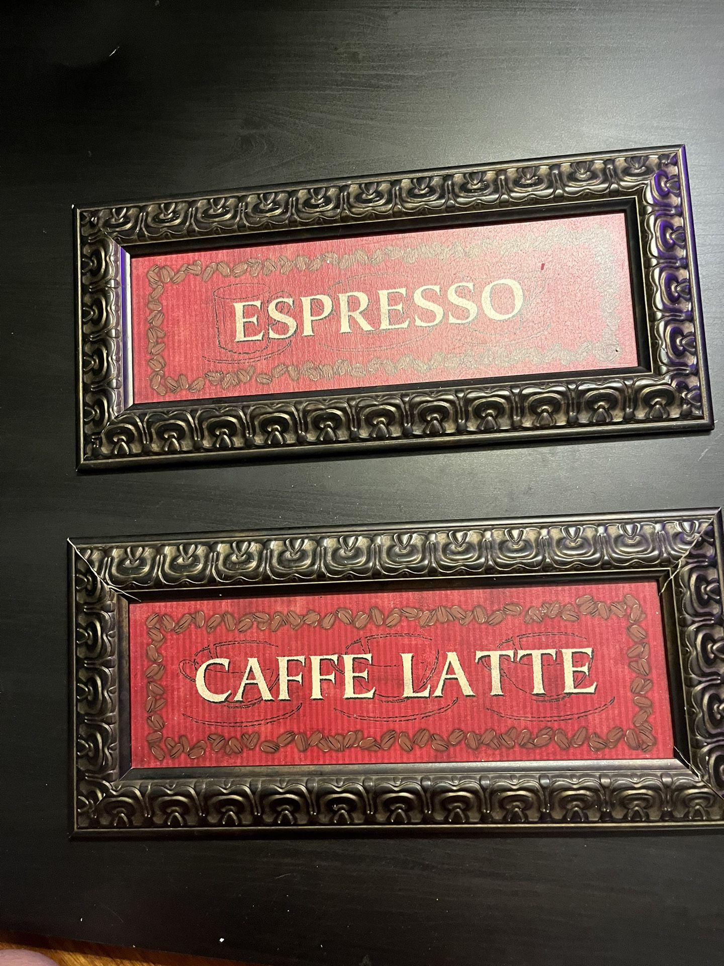 Two Coffee Signs