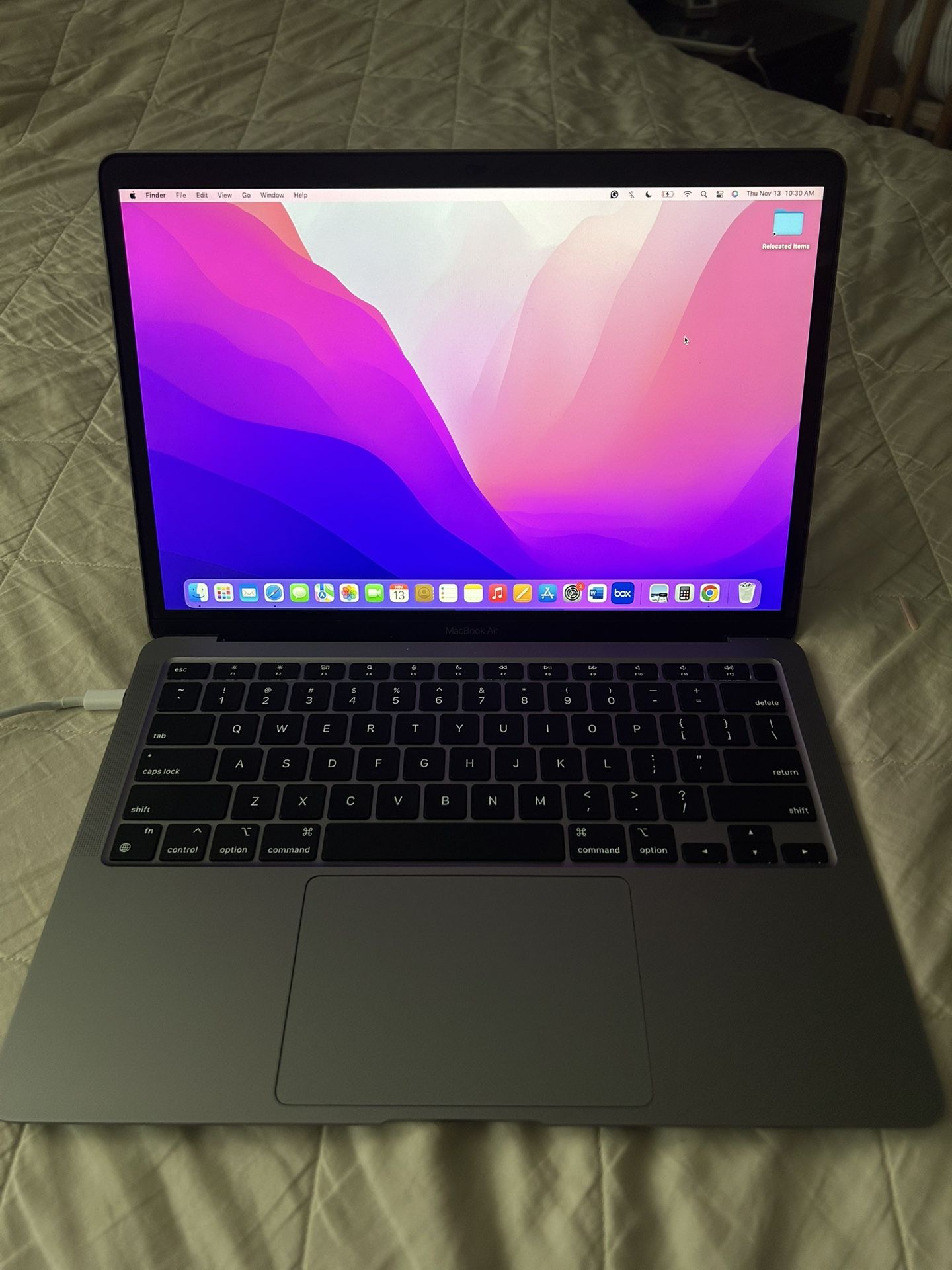 Apple MacBook Air (M1, 2020) - 13”, 8GB RAM, 512 GB SSD