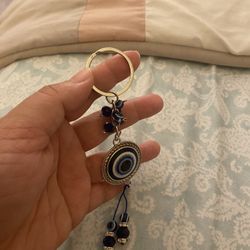 Evil Eye Keychain, Charm 