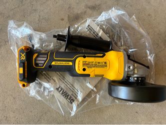 Brand new 20V MAX XR Cordless Brushless 4.5 in. Slide Switch Small Angle Grinder with Kickback Brake (Tool Only)