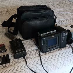 Vintage Sharp Viewcam Camcorder Model VL E34U