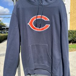 Reebok Chicago Bears Pullover Hoodie Size L