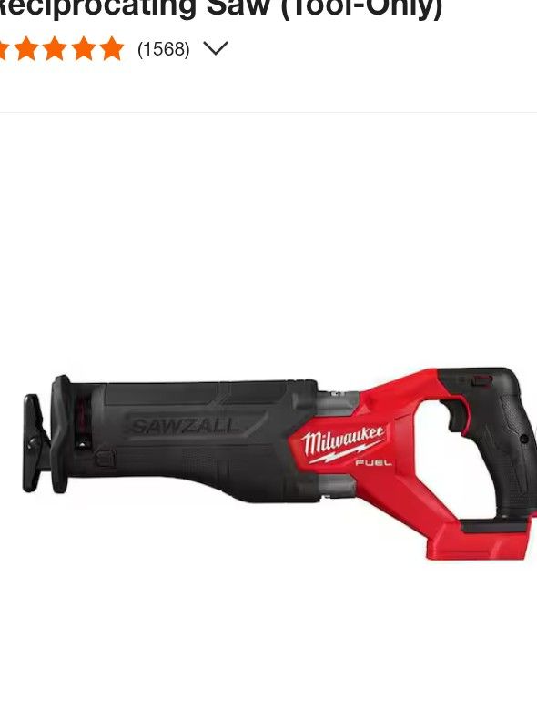 Milwaukee M18 Fuel Sawzall
