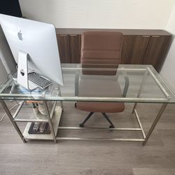 Glass Desk 