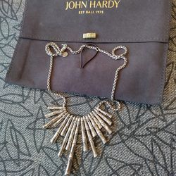 John Hardy Sterling Silver Bamboo Necklace