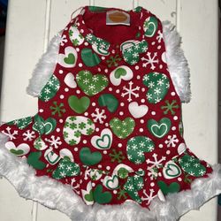 Small Dog Christmas Outfit 