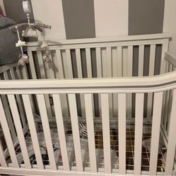 Convertible Crib & Changing table, as a set or sold separately!