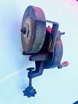 Antique Craftsman Hand Crank Grinder