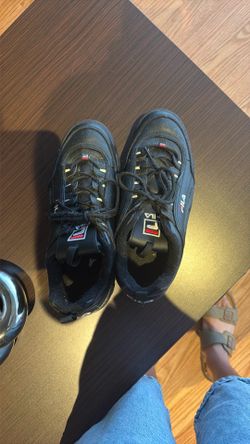 black fila shoes