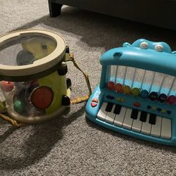 Toy Keyboard And Drum set 