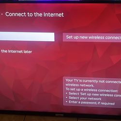 TLC Flat Screen Tv 55”