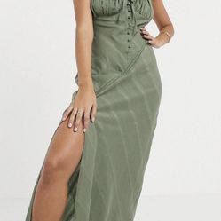 Green maxi Dress