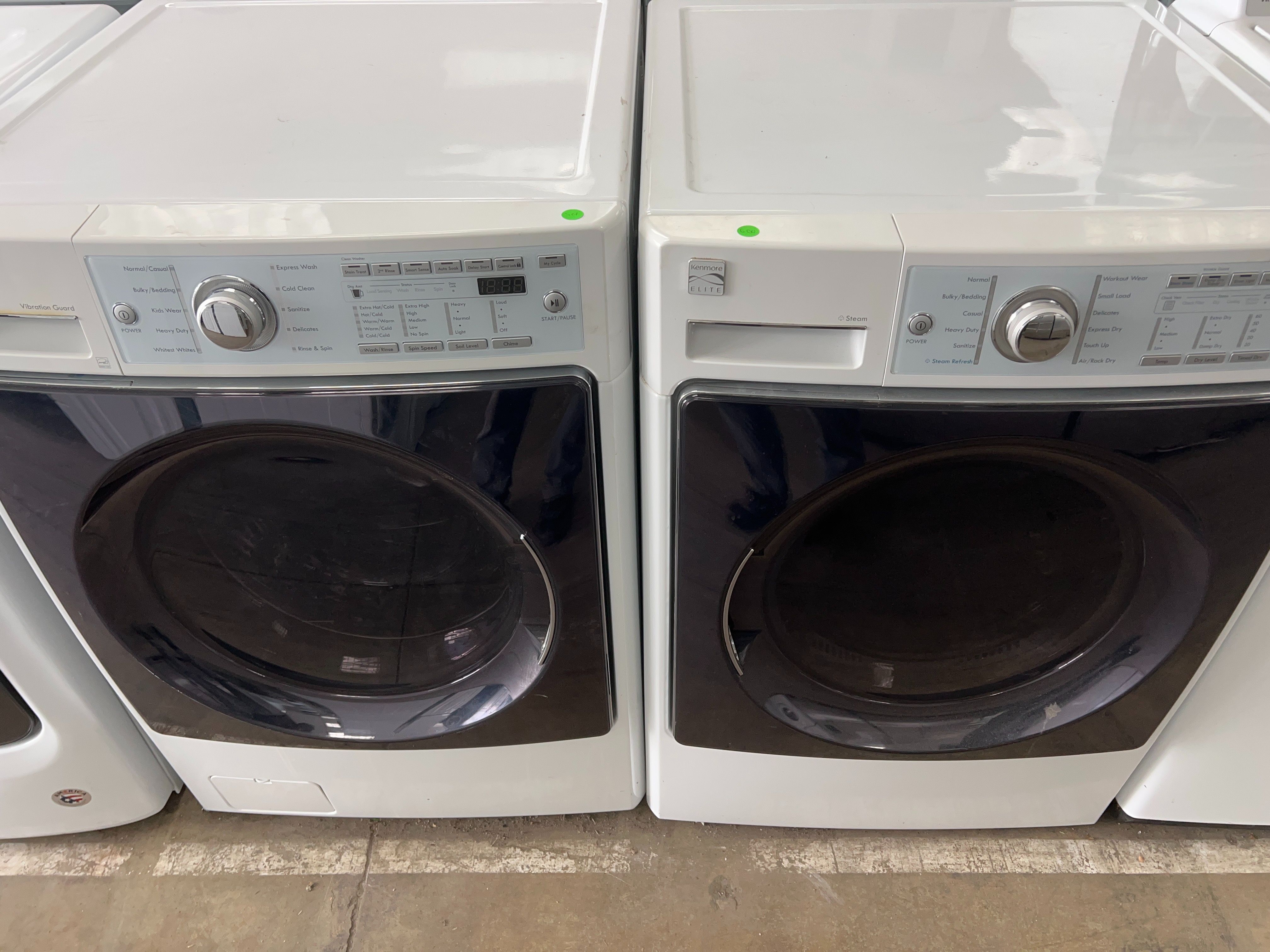 Kenmore front loader washer and dryer set , stackable -free delivery -120 day warranty