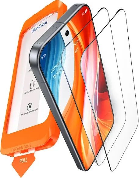 Ultra Glass Screen Protectors Pack Of 2 For A Google Pixel 9/9Pro
