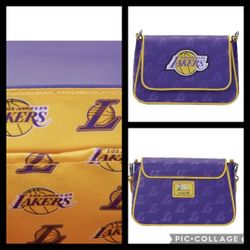 LOUNGEFLY LAKERS CROSSBODY 