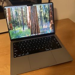 MacBook Pro 14” M1 Pro 1TB With Apple Care + 