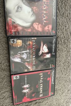 PlayStation Fatal frame 1-2-3