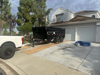 14 foot dump trailer