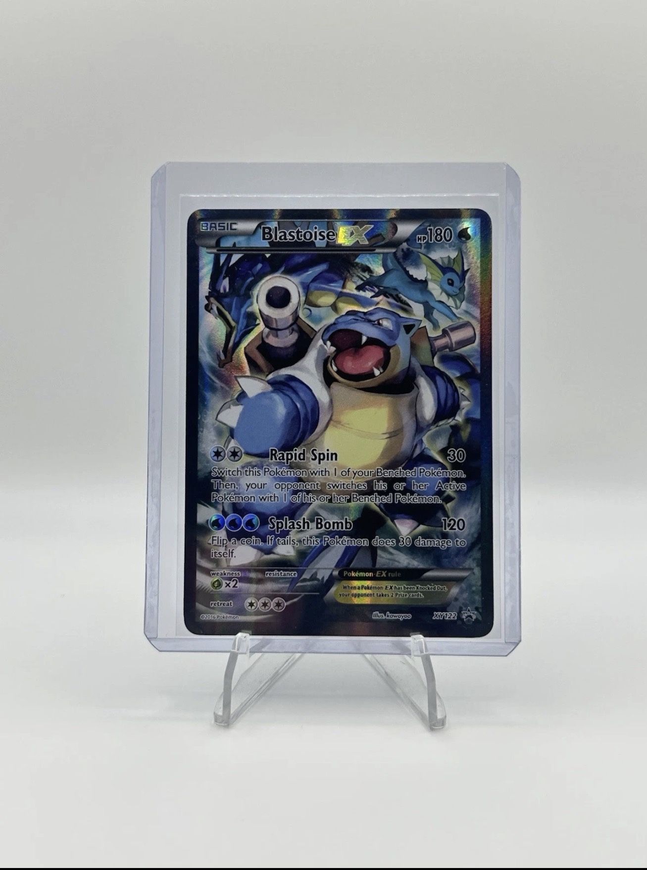 Pokemon Full Art Blastoise, Charizard, Venusaur, XY121/122/123