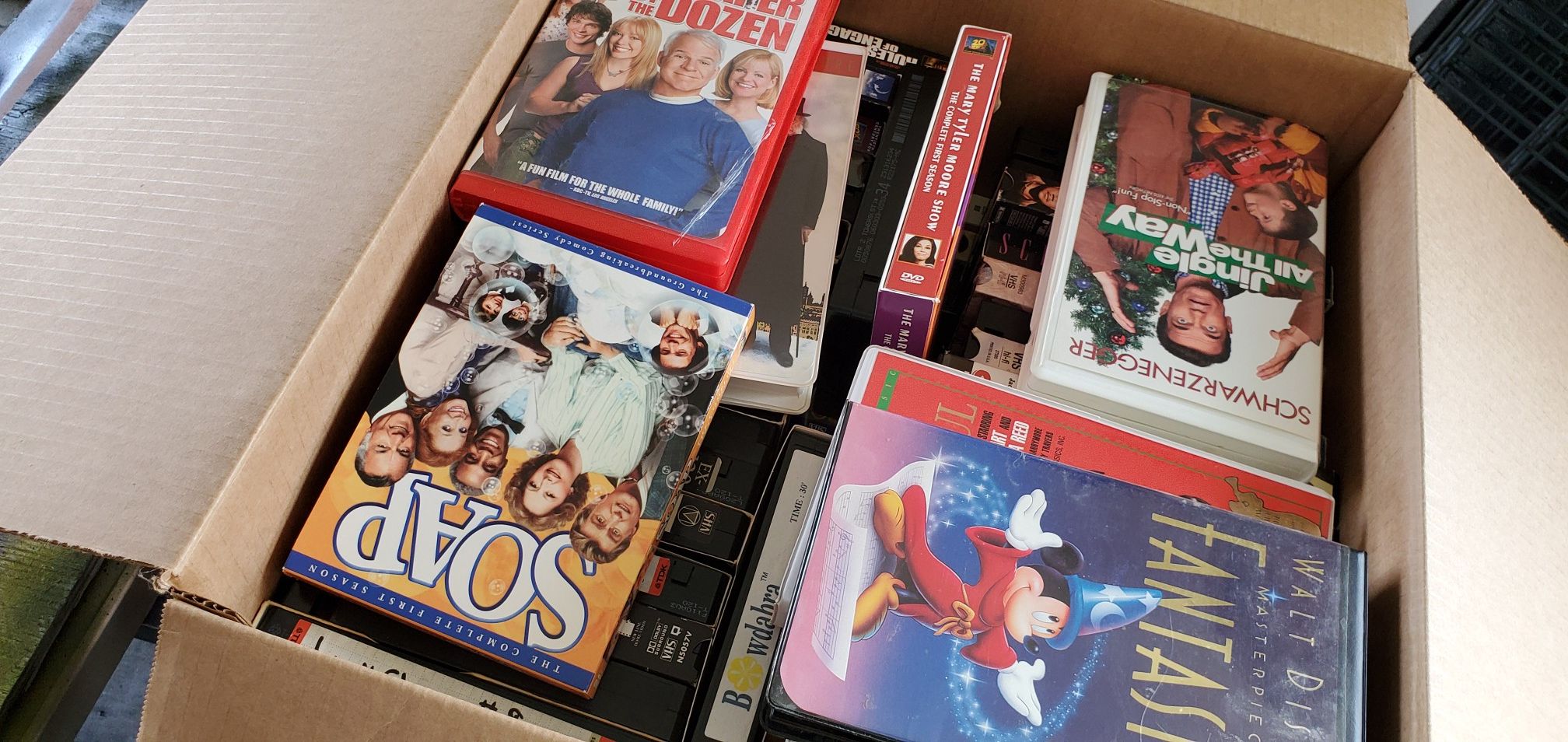 Movie VHS FULL BOX