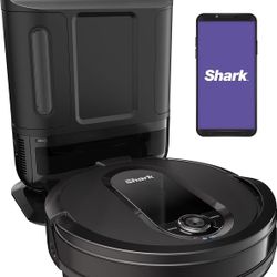 Shark AV1010AE IQ Robot Vacuum with XL Self-Empty Base, Bagless, 45-Day Capacity, Advanced Navigation, Alexa & Wi-Fi, Multi-Surface Brushroll, for Pet