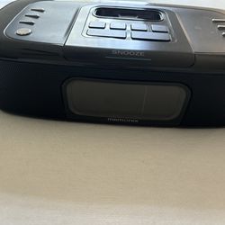 Clock radio and charger portable (great for emergency back up)