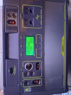 Goal Zero Yeti 1000 Lithium Portable Power Station