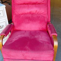 Recliner Sofa (red)