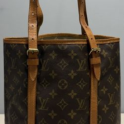 LOUIS VUITTON VINTAGE BUCKET GM MONOGRAM CANVAS