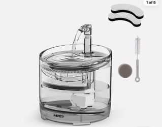 NPET Pet Water Fountain – Cat & Dog Drinking Fountain (Excellent Condition)