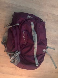 Backpack camping