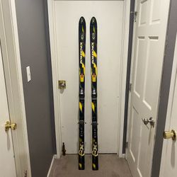 Skis with Bindings - Size 170cm