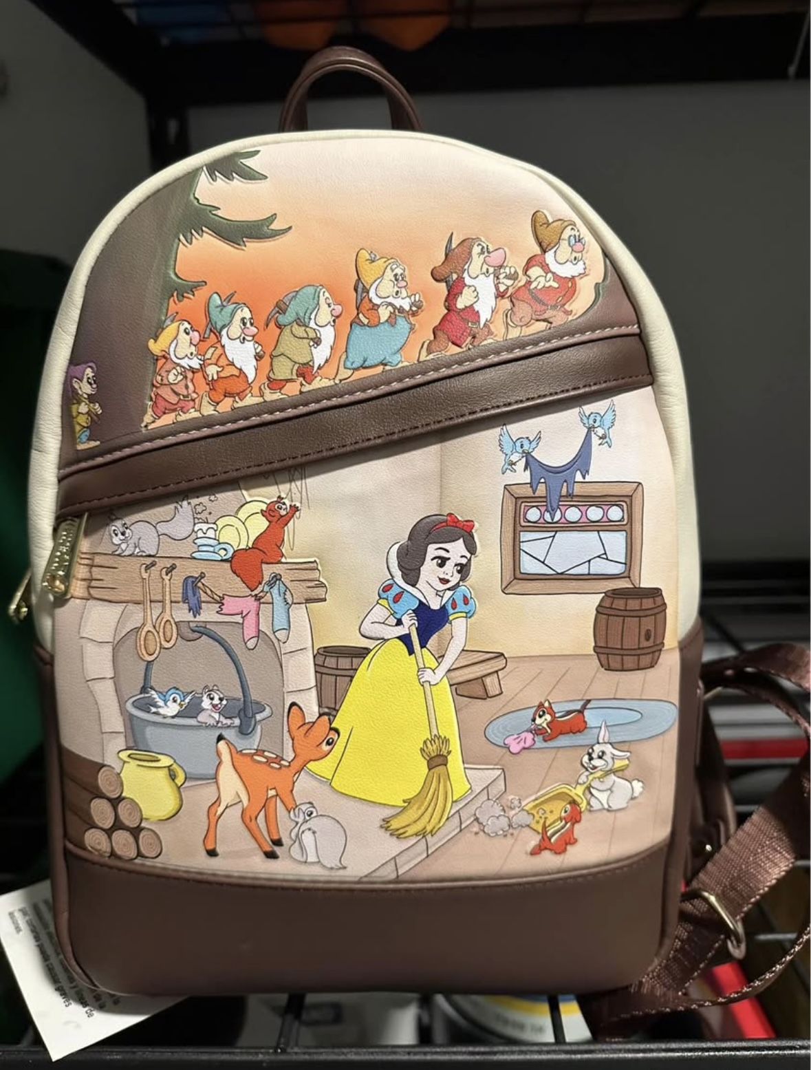 Disney Snow White Leather Backpack (BRAND NEW)