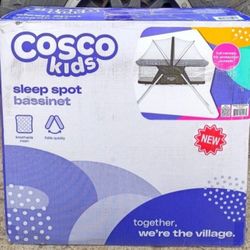 Cosco Kids Sleep Spot Baby Bassinet, Noir Dot