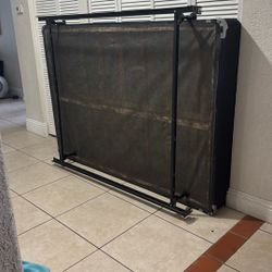Box Spring And Rails 