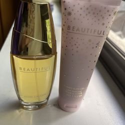 Estée Lauder brand new Without Box beautiful Parfum And Body cream 