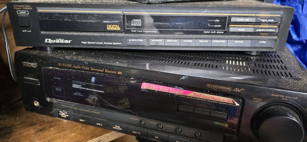 Audio Receiver And CD Player