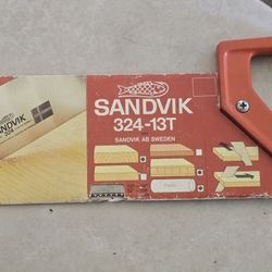 SANDVIK 12 INCH VENEER HAND SAW