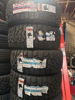 33x12.50r17 american rt installation and balance include