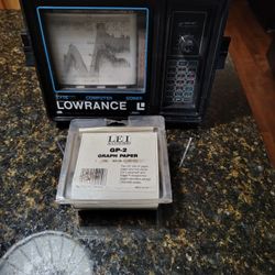 Lowrance X16 Paper Graph