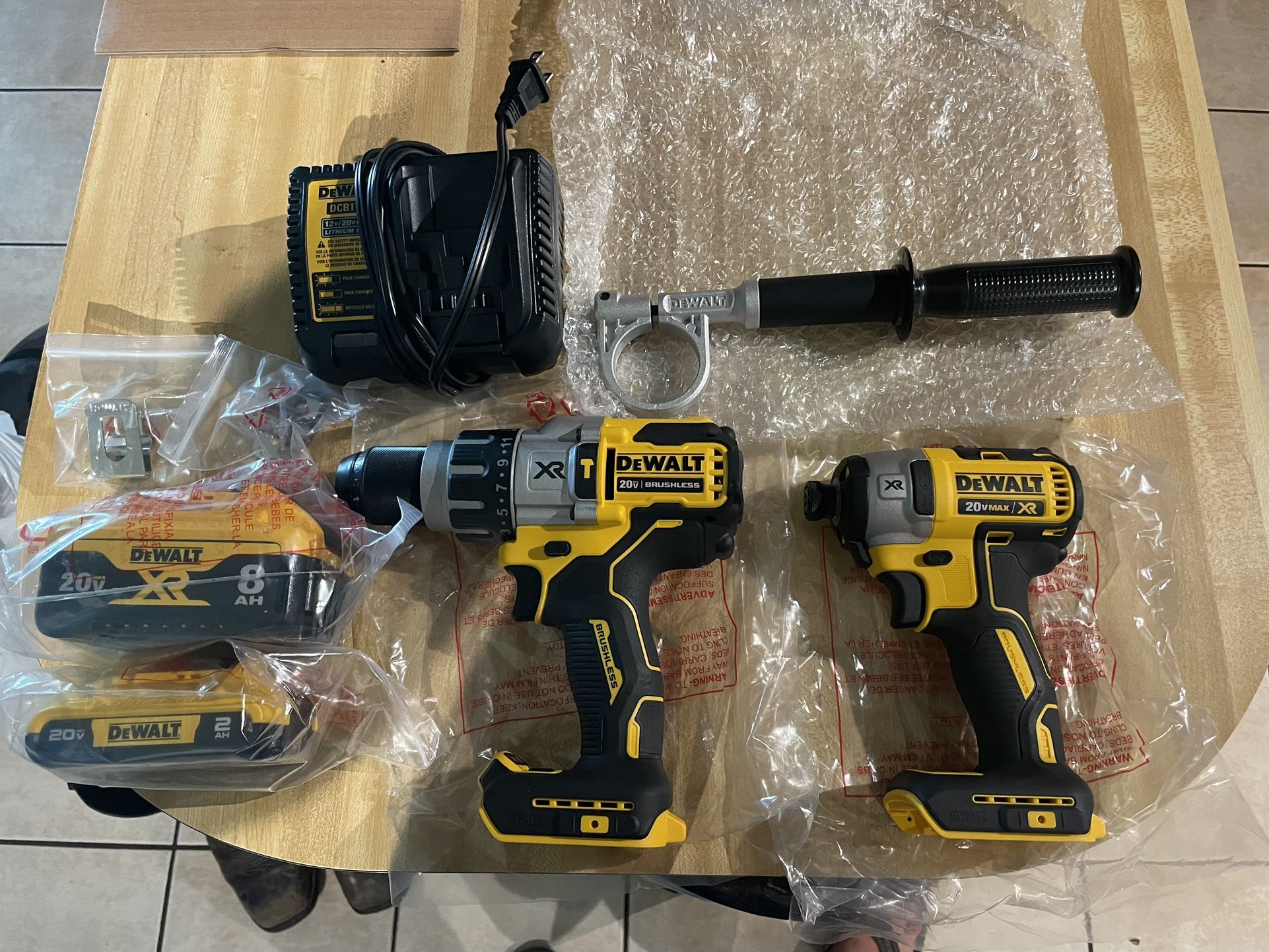Dewalt 20v Power Detect Hammer drill speed impact driver