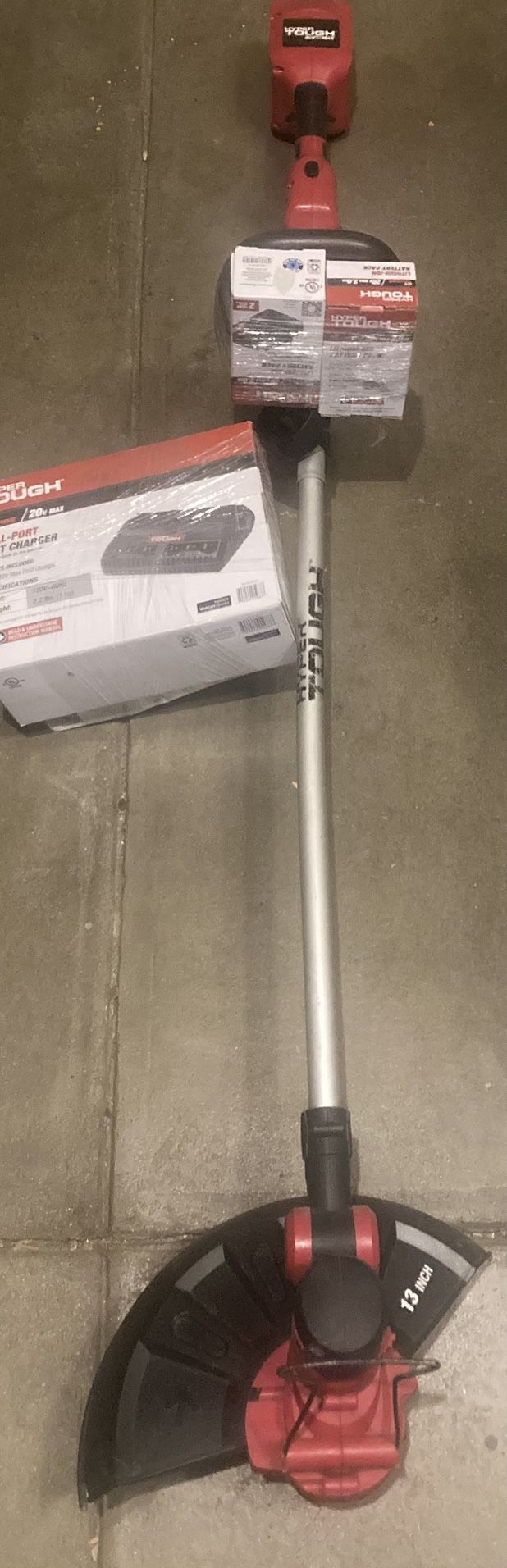 Hyper Tough 40v cordless Trimmer/ Edger