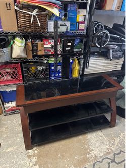 TV stand with mount