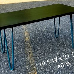 MCM Style Coffee Table / Hair Pin Leg Dark Coffee Table 