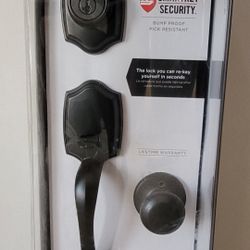 Kwikset Belleview Bronze Front Door Lock 