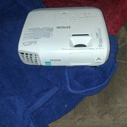 Epson Projector And Screen And Google Device