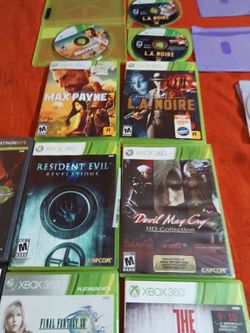 XBOX 360 GAMES. 11 OF them. $20 each