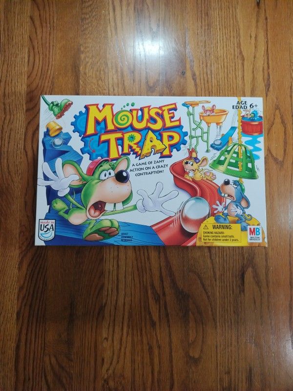 Mouse Trap Kids Board Game Like New