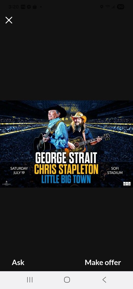 George Strait Concert Tickets